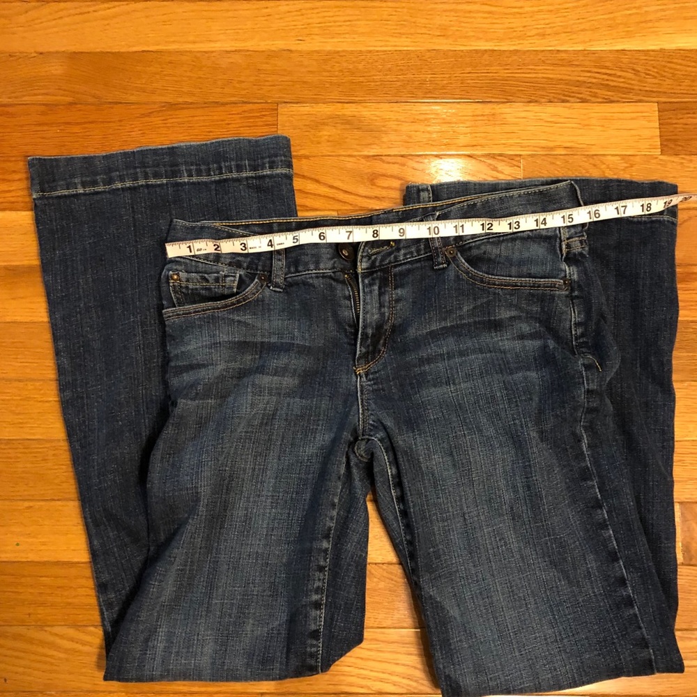 Wide/Full Leg Blue Jeans